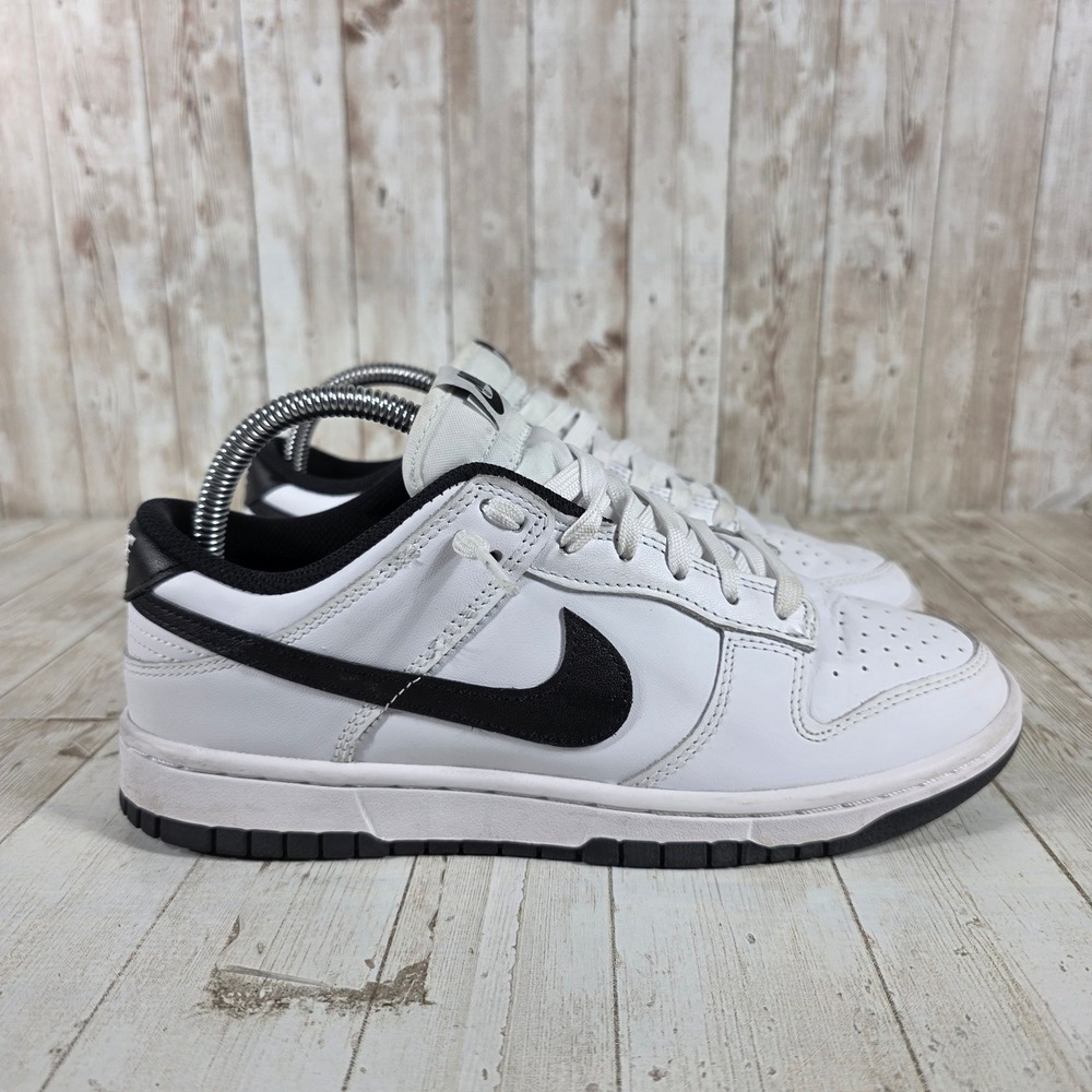 Nike Dunk Low Panda Womens 8.5 White Black Sneakers DD1503-113 Streetwear Shoes